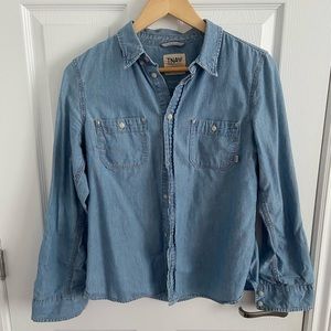 TNA button up denim shirt